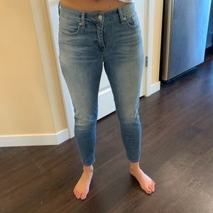 Lucky brand ankle crop jeggings